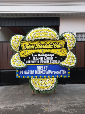 Papan Bunga Duka di Ujan Mas